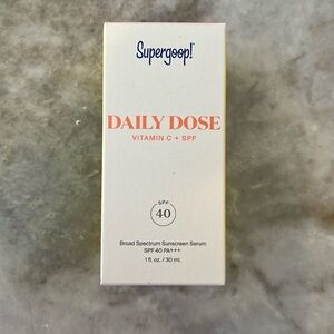 Unopened Supergoop Daily Dose vitamin C + SPF